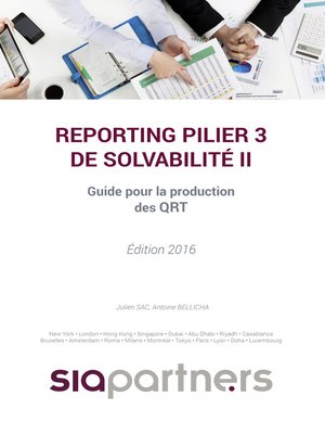 cover image of Reporting pilier 3 de solvabilité II